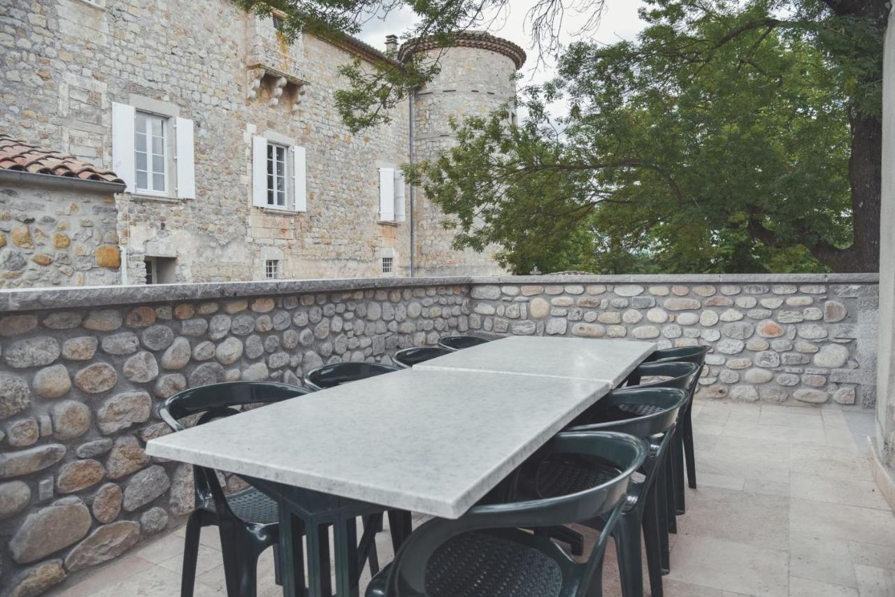 Chateau De Chaussy Ruoms Exterior foto