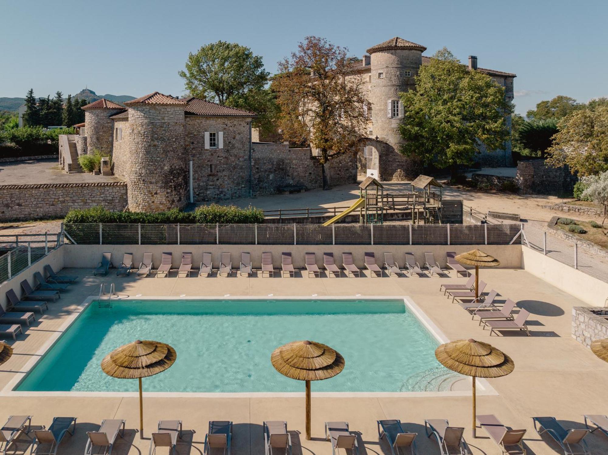 Chateau De Chaussy Ruoms Exterior foto