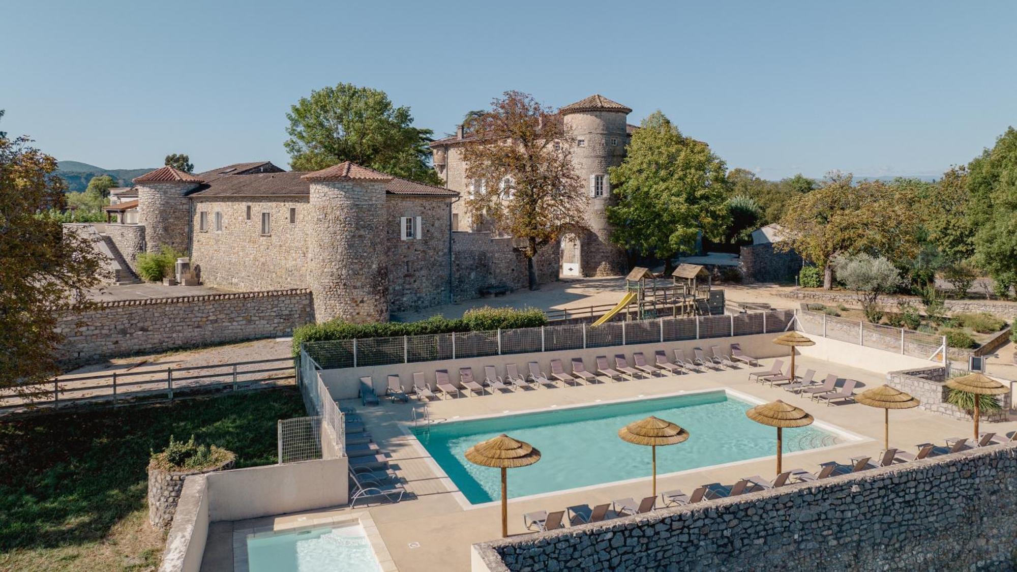 Chateau De Chaussy Ruoms Exterior foto