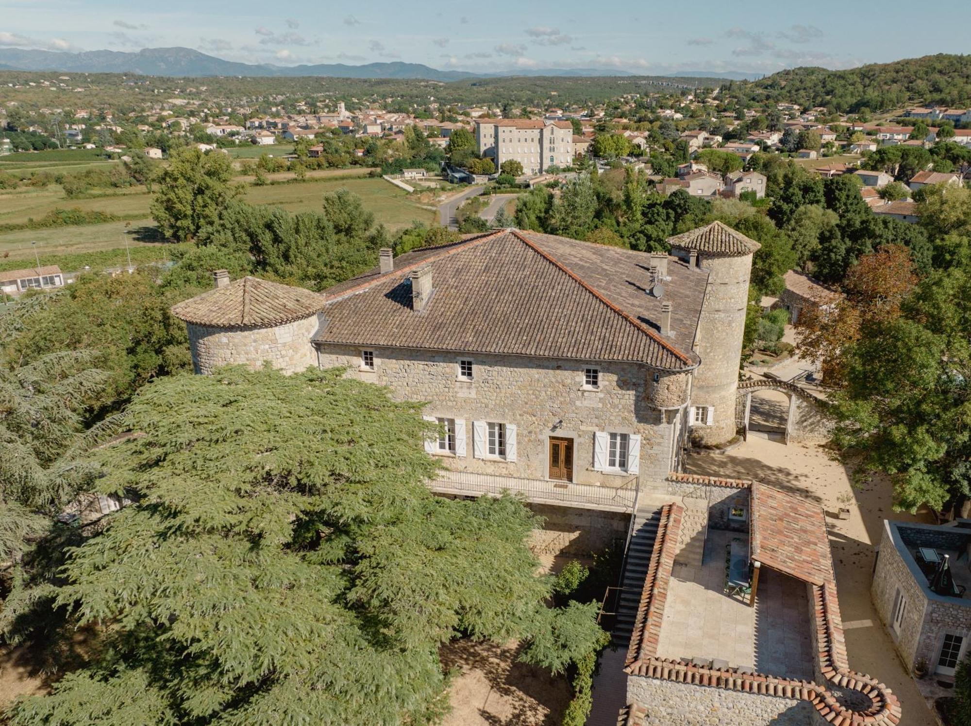Chateau De Chaussy Ruoms Exterior foto
